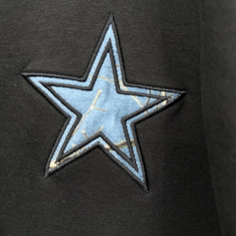 Dallas Cowboys NFL Hoodie Mens XXL Camo Hood Team Apparel Football‎ Sweatshirt - Picture 4 of 11
